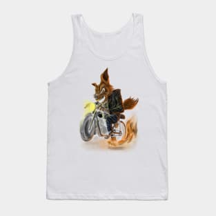 the Hellbiking Wolf Tank Top